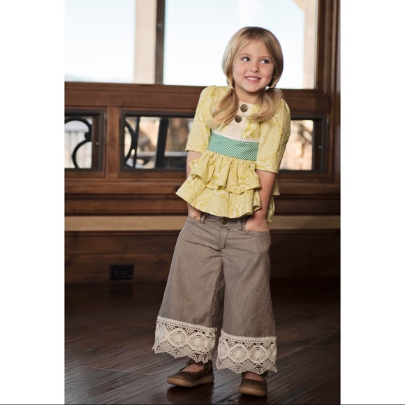 NWT $84 PERSNICKETY Emerald Pine Ruffle Tunic Top 12 - Picture 3 of 4